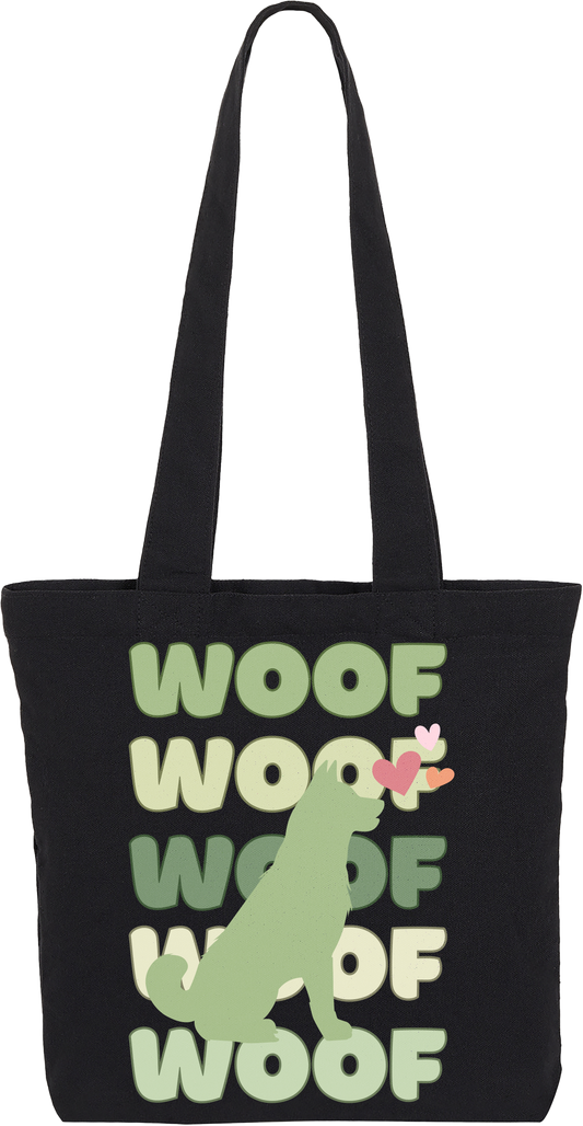 Matcha Woof Tote Bag