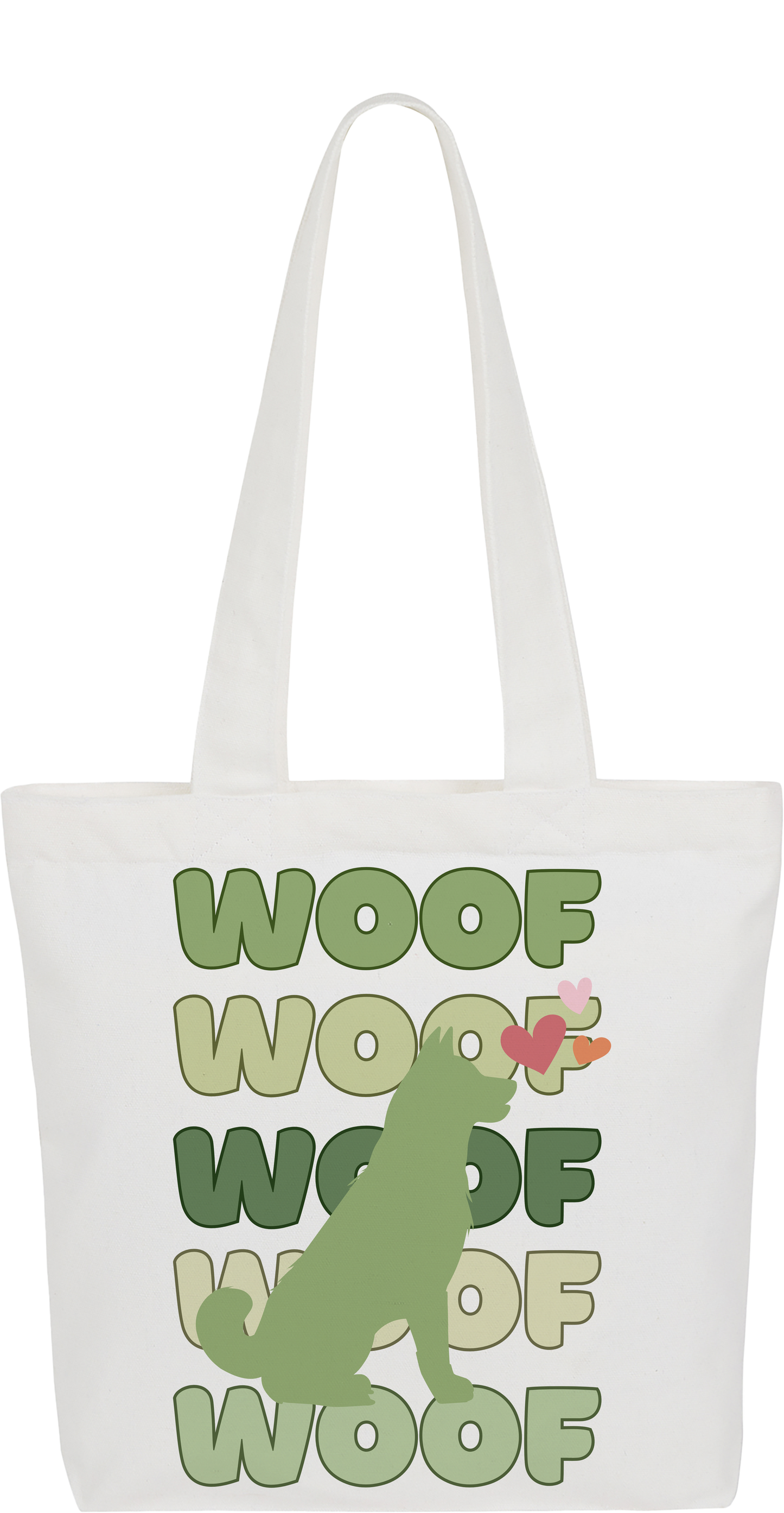 Matcha Woof Tote Bag