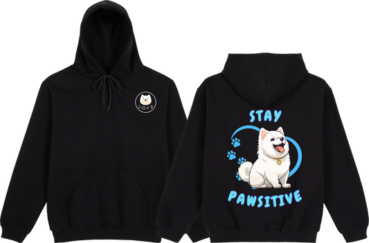 Stay Pawsitive Hoodie