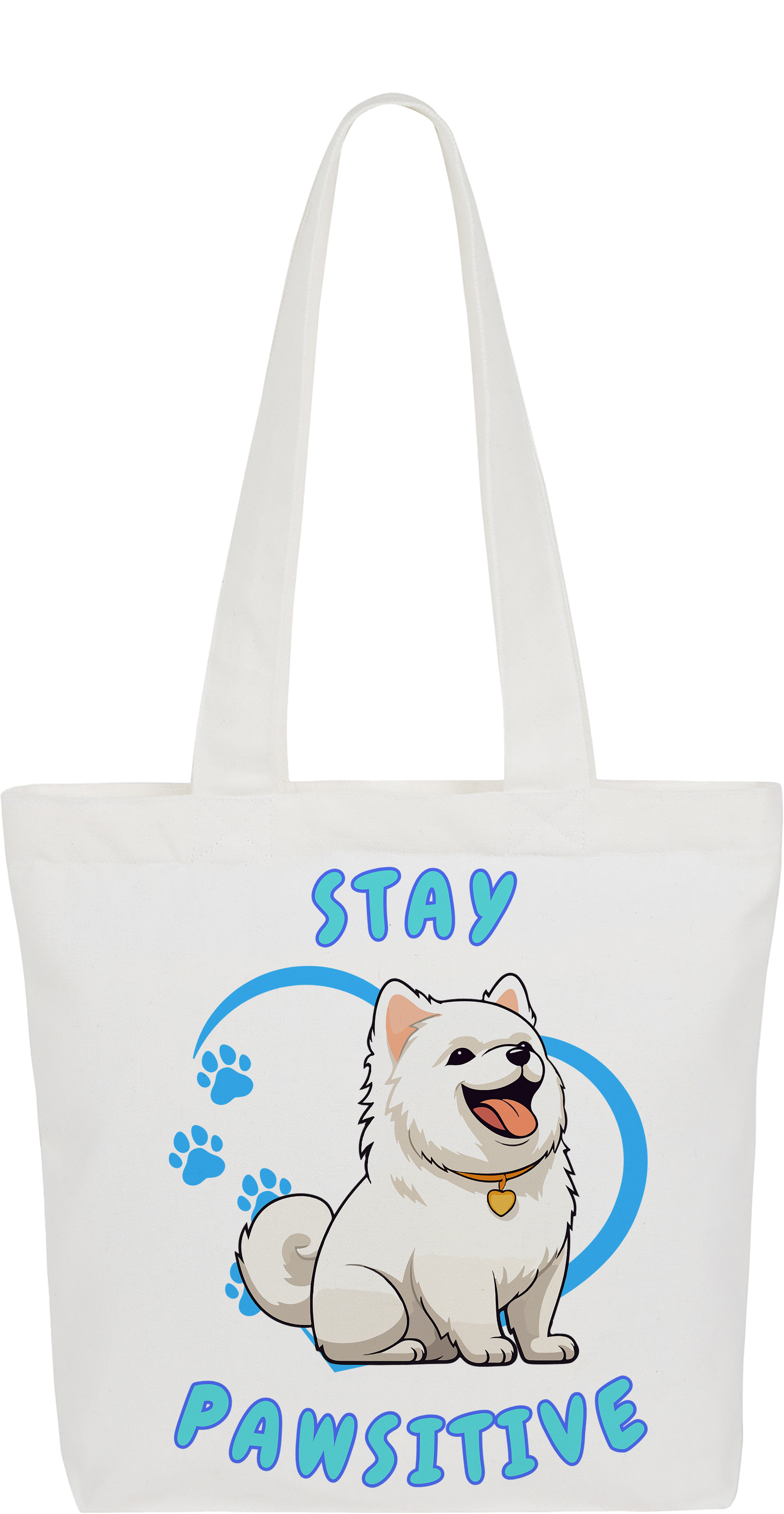 Stay Pawsitive Tote Bag